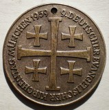 1.577 JETON GERMANIA DEUTSCHER EVANGELISCHER KIRCHENTAG MUNCHEN 1959 28mm