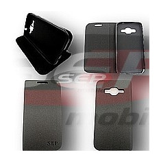 Toc FlipCover Stand LG L70 D320N NEGRU