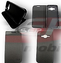 Toc FlipCover Stand LG L70 D320N NEGRU foto