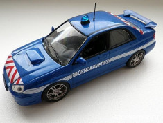 Macheta Subaru Impreza - Masini de Politie Rusia scara 1:43 foto