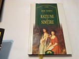 JANE AUSTEN - RATIUNE SI SIMTIRE,RF12/2, 2004