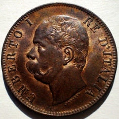 C.239 ITALIA UMBERTO I 10 CENTESIMI 1893 BI XF/AUNC