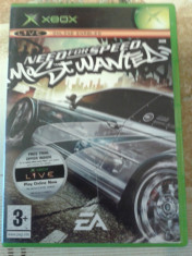 vand jocuri xbox 1 clasic,ca nou, NEED FOR SPEED MOST WANTED foto