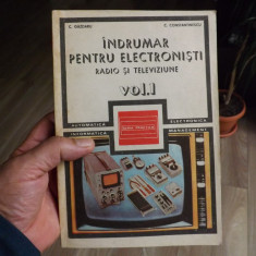 Carte,indrumar pentru electronisti,editata in 1986.