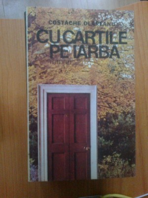 n2 Costache Olareanu - Cu cartile pe iarba foto