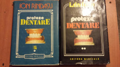 Proteze Dentare - I.Rindasu -Vol. 1 si Vol.2 foto