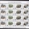 Benin 1999 fauna reptile WWF MI 1159-1162 kleib. MNH w37