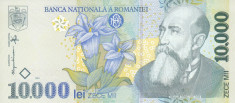 Bancnota Romania 10.000 Lei 1999 - P108 UNC foto