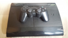 Consola PS3 slim cu HDD 250 GB + 5 jocuri-ieftin+factura - unic proprietar foto