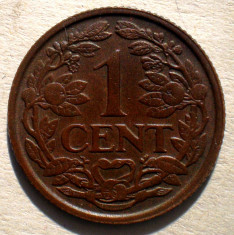 1.448 OLANDA 1 CENT 1937 XF foto