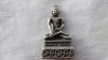 Miniatura Buddha Veche executata manual Splendida avand o patina minunata, Statueta