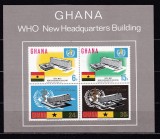 Ghana 1966 WHO MI bl.20 MNH w37 Cota MI =45