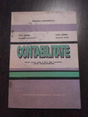 CONTABILITATE * Manual cl. XII -a - Petre Serban - 1993, 150 p. foto