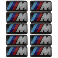 STICKER M POWER 10X18MM logo emblema foto