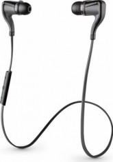 Casti Bluetooth Plantronics Backbeat Go2, Black foto