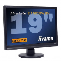 Monitor LCD IIYAMA ProLite 19&amp;quot; Wide, 1680 x 1050, 5ms, VGA, CABLURI, GARANTIE!!! foto