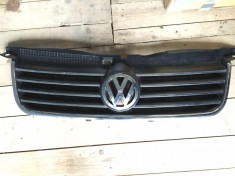 Grila bara fata cu emblema vw passat b5 2001-2005 grila radiator foto