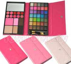 Trusa Machiaj 51 culori cu ruj, concealer, blush si pudra Shiny Book foto