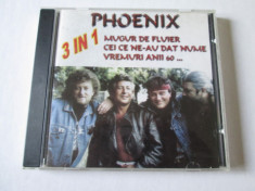 RARITATE! CD PHOENIX ALBUMUL 3 IN 1 ANII 90 foto