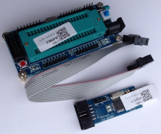 Programmer microcontroler atmega16, atmega32 / Programator + USBASP foto