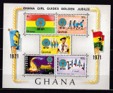 Ghana 1971 scouting MI bl.42 MNH w37, Nestampilat