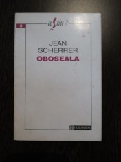 OBOSEALA - Jean Scherrer - Editura Humanitas, 1993, 159 p.