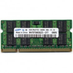 Memorii Laptop SODIMM DDR2 2GB PC2-6400S 800Mhz foto