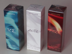 Set Ice, Air, Fire - pentru femei - produs NOU original ORIFLAME foto