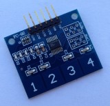 TTP224 Tastatura capacitiva 4butoane / Touch Sensor Capacitive Arduino (t.1918)