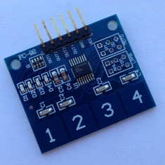 TTP224 Tastatura capacitiva 4butoane / Touch Sensor Capacitive Arduino (t.1918)