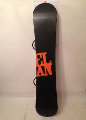 placa snowboard ELAN RS rosu 145 cm fara legaturi foto