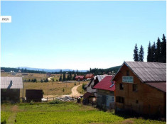 Vand cabana lemn, spatii de cazare, dom. schiabil Sureanu. foto