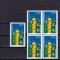ROMANIA 2000 LP 1512 STELE SI COPII BLOC DE 4 + 1 MNH