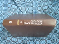 GEOLOGIE INGINEREASCA vol. 2 - Ion BANCILA (1981 - CA NOUA!!!) foto