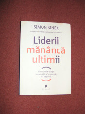 Liderii mananca ultimii - Simon Sinek foto