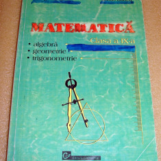 Matematica / Algebra, Geometrie, Trigonometrie - clasa a IX a - Burtea
