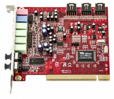 Sound Blaster VIA, Model Number VT1721-0740CD, Slot PCI foto