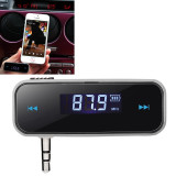 Modulator FM AUTO MASINA LCD Wireless 3.5mm Transmitter MP3 Player iPhone etc, Modulator FM Stereo