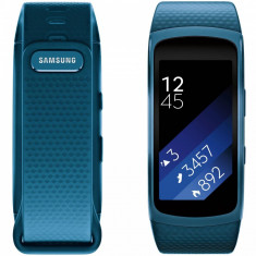 Samsung Ceas SmartWatch Samsung Gear Fit 2 Albastru foto