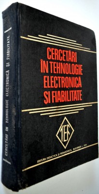 Cercetari in tehnologie electronica si fiabilitate foto