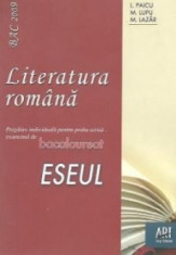 Literatura romana. Pregatire individuala pentru proba scrisa - BAC. Eseul foto