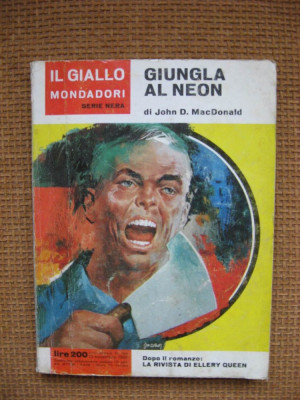 John D. MacDonald - Giungla al neon (in limba italiana) foto