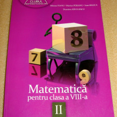 Matematica 2 manual pentru clasa a VIII a - Fianu / Perianu / Savulescu