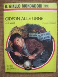 J. J. Marric - Gideon alle urne (in limba italiana), Alta editura