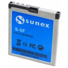Acumulator Sunex S-5F Nokia 6210 N, 6290, 6710, E65, N93i, N95, N96. foto