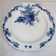 Farfurie - decorativa / de colectie - portelan Germania - Meissen - 1948