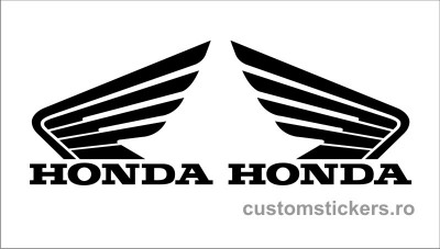 Set sticker autocolant rezervor pentru motociclete HONDA foto