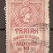 SD Romania 1915 - LP VI / 3- Pentru ardeleni - Traian, 10 Bani rosu, stampilat