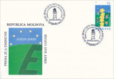 MOLDOVA 2000, FDC, EUROPA CEPT foto