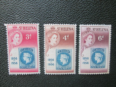 ANGLIA COLONII/ST HELENA=1956=SERIE=MNH foto